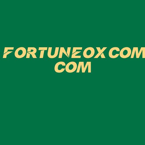 Logo da FORTUNEOXCOM